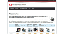 Desktop Screenshot of allesschneider-test.org